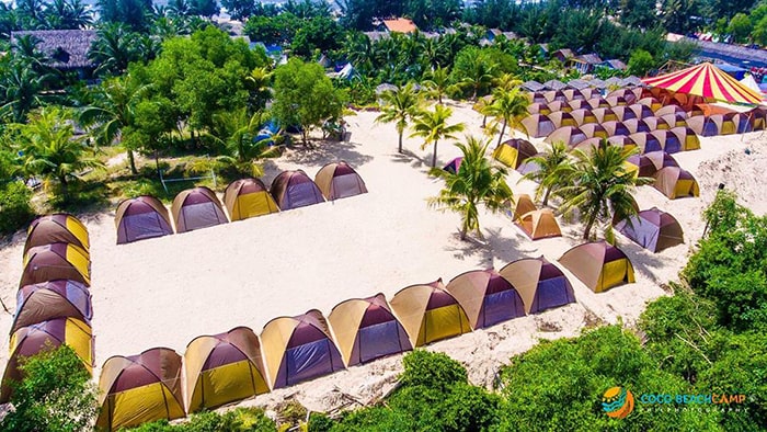 Lều phổ thông ở Coco Beach Camp